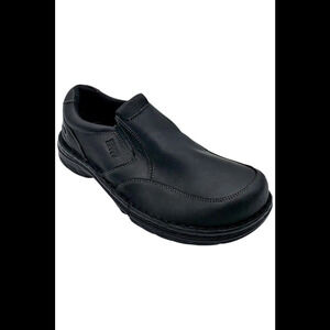 Denver Hayes Men's Danforth Quad Comfort Freshtech Slip-On Shoes Black - Medium